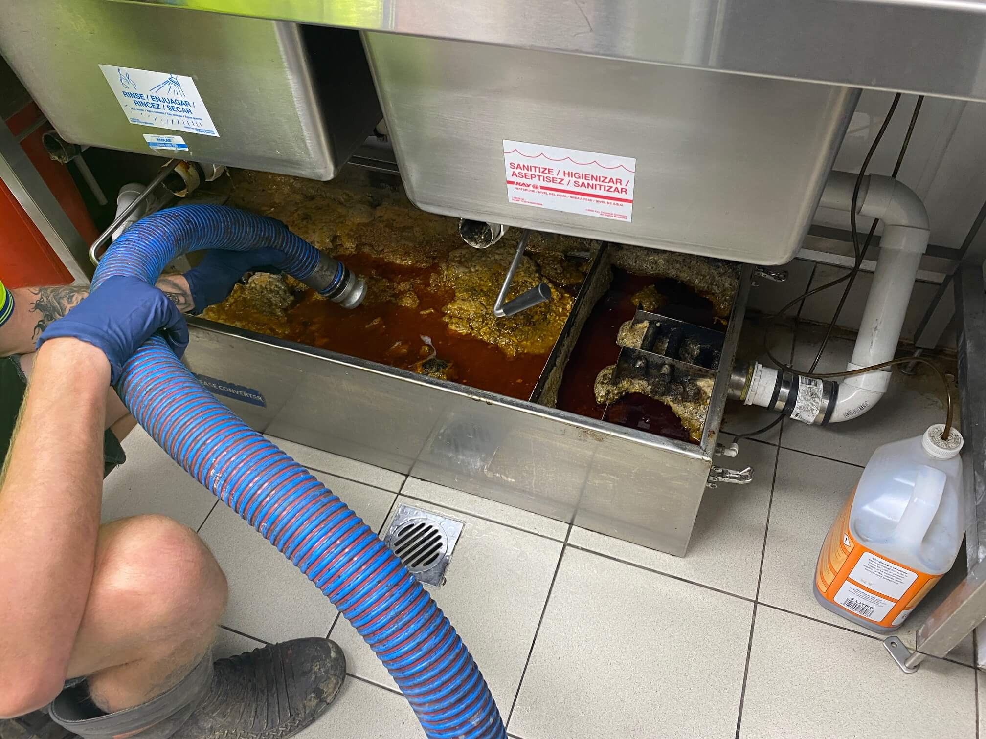 Grease Trap Cleaning in Wallace